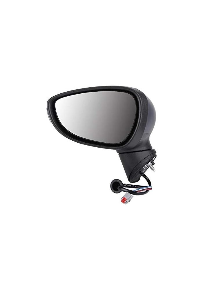 DEMULAX Left Electric Door Wing Mirror for Ford Fiesta Mk7 - Image 1