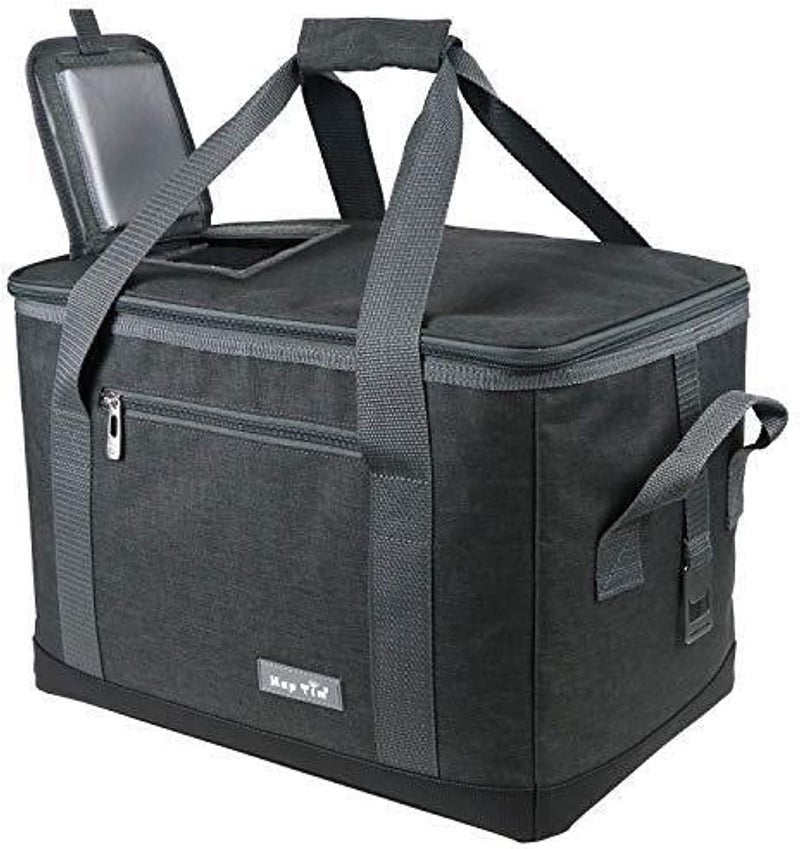Hap Tim Soft Cooler Bag 40-Can Large Reusable Grocery Bags Upgraded Soft Sided Collapsible Travel Cooler for Outdoor Travel Hiking Beach Picnic BBQ Party (AE13634) - Image 1