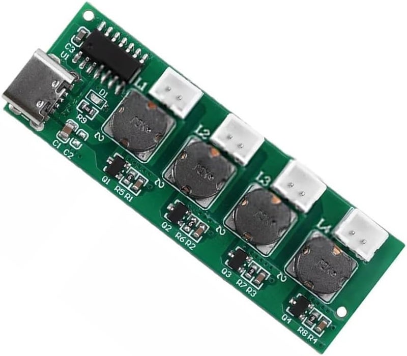 DIY Mist Maker Module Kit With 4 Atomizer Heads 5V DC Power Supply For Plants - Image 1