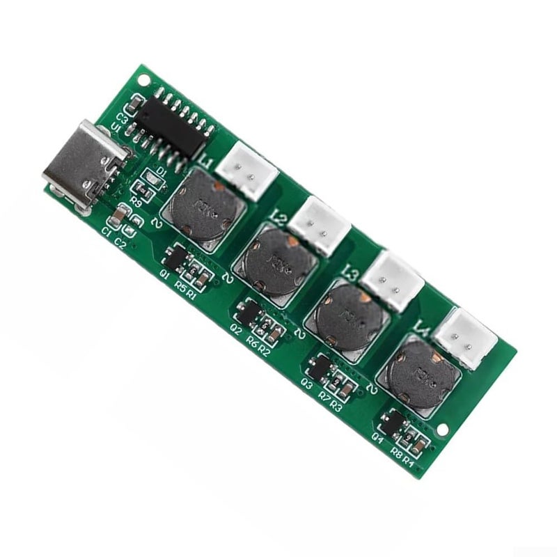 DIY Mist Maker Module Kit With 4 Atomizer Heads 5V DC Power Supply For Plants - Image 2
