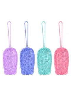 Soft Silicone Body Scrubber Massage Brush - Exfoliates Dead Skin, Cleanses and Moisturizes Skin - Skin-Friendly and Comfortable - Perfect for Bath and Shower - Pink - pzsku/ZC03C7E5290E6EEFCC0B2Z/45/_/1705999178/efe29e56-1795-475b-ade0-b51be5e3099e