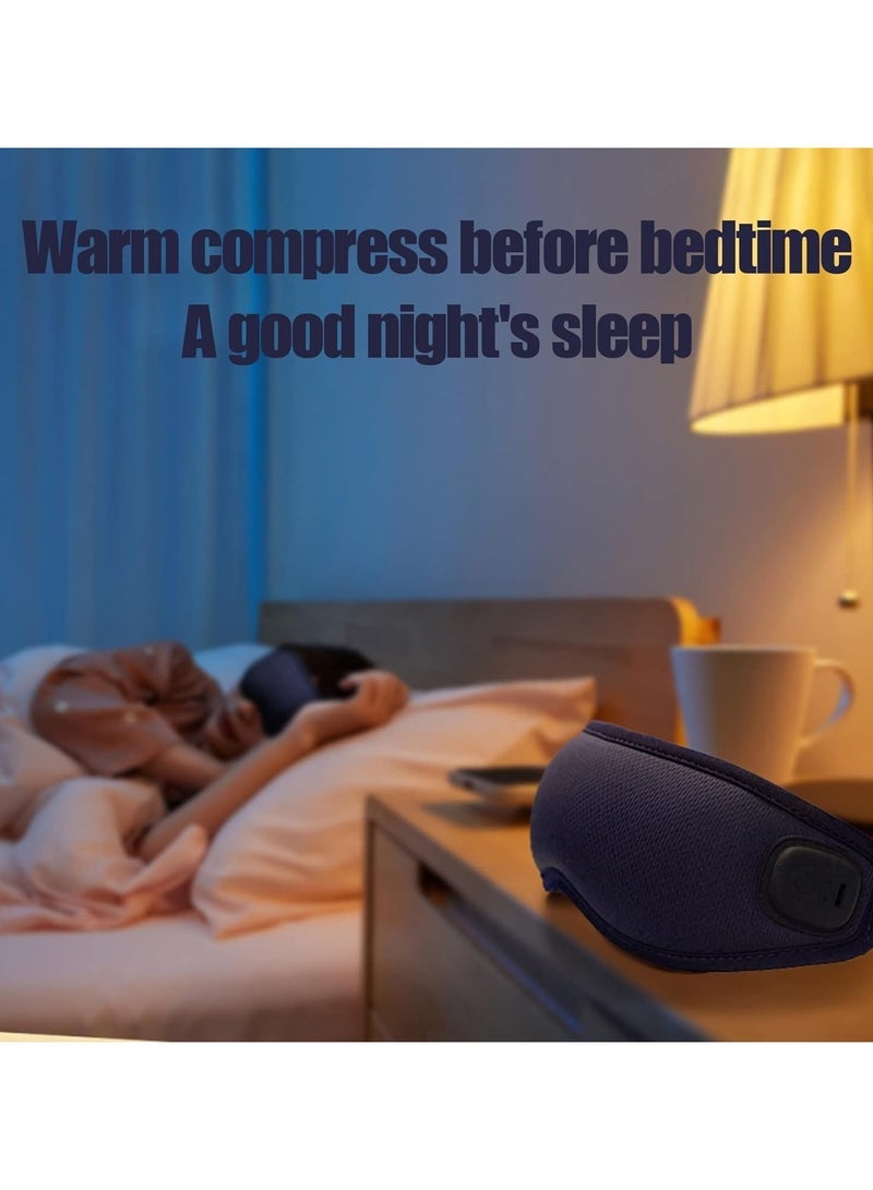 general Rechargeable Hot & Cold Eye Mask, Eyestrain Relief Hot Sleep Eye Mask Massage - Image 4