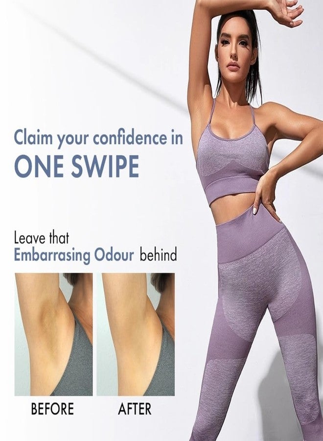 ThriveCo Underarm Lightening Roll-On with 5% AHA BHA & Retinol - 24H Odour Control, Brightens Underarms & Reduces Discolouration for Smooth & Even Skin, For Men & Women | 40 ml (Floral Pink) - Image 4