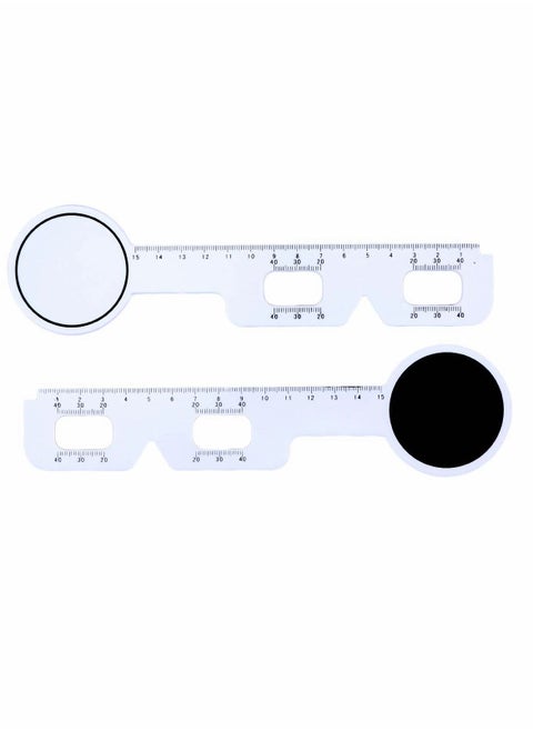 Measure Optical Vernier PD Ruler Pupil Distance Meter Eye Ophthalmic Tool, 5pcs