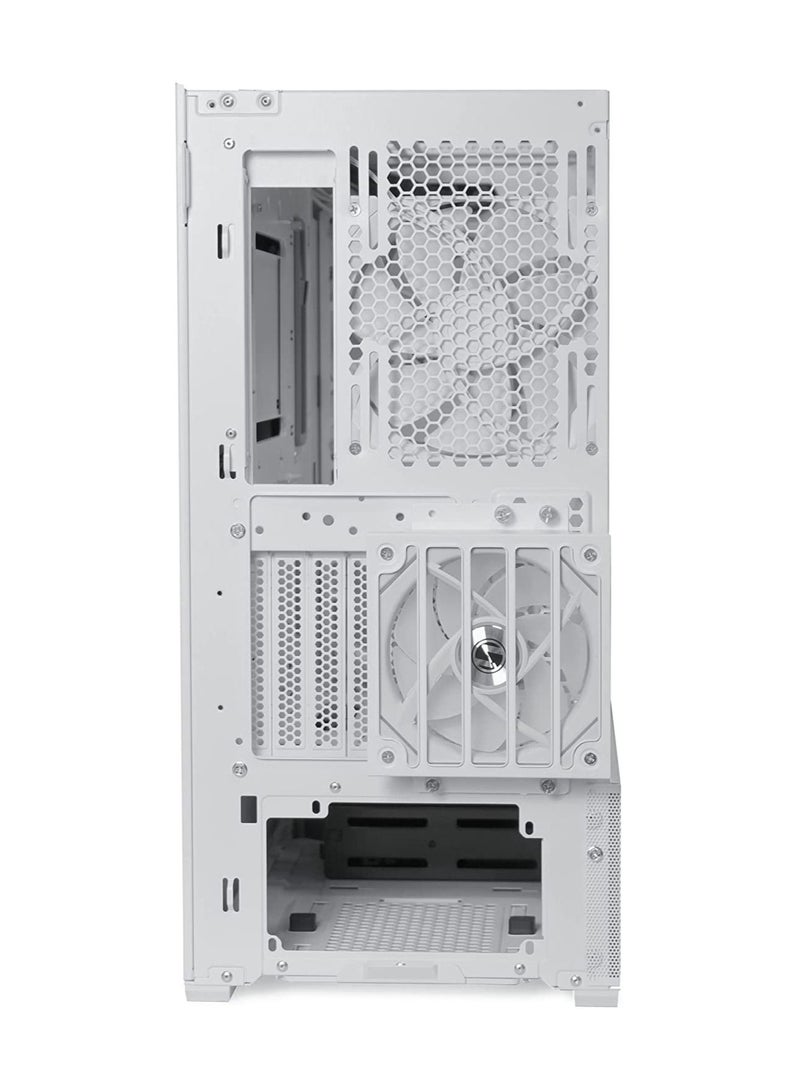 Lian Li Lancool 216 RGB White Steel/Tempered Glass ATX Mid Tower Computer Case,2X 160 mm ARGB Fans Included - LANCOOL 216RW White