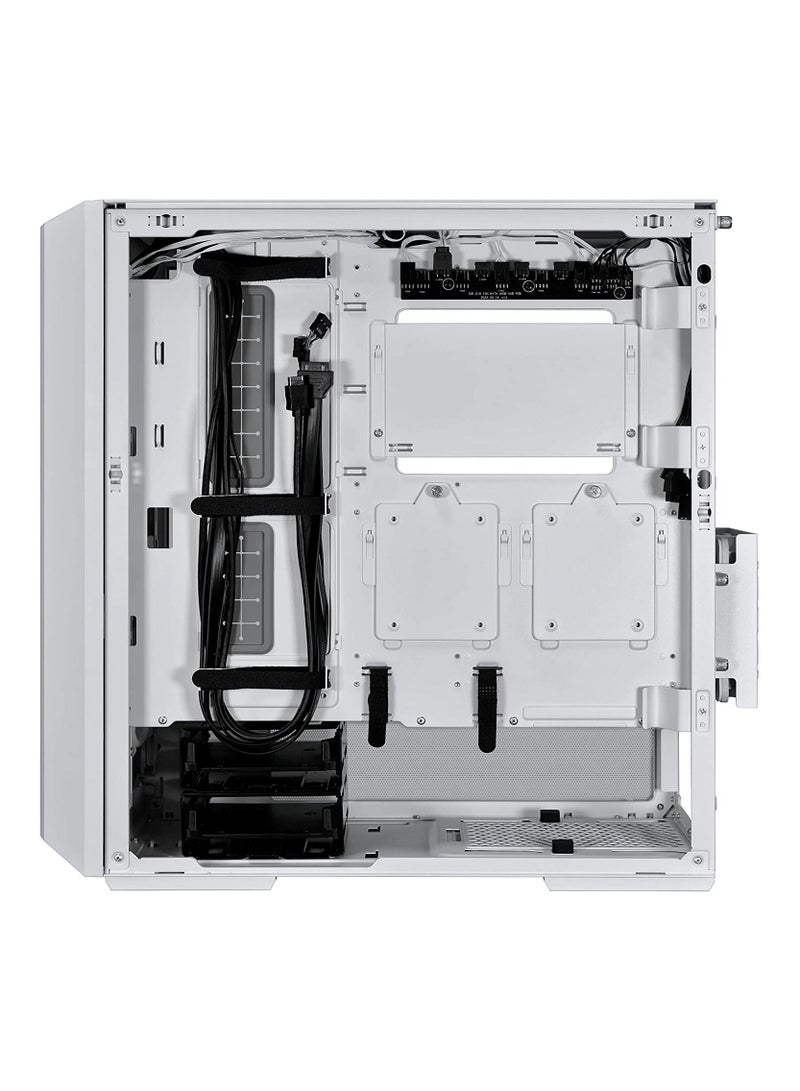 Lian Li Lancool 216 RGB White Steel/Tempered Glass ATX Mid Tower Computer Case,2X 160 mm ARGB Fans Included - LANCOOL 216RW White
