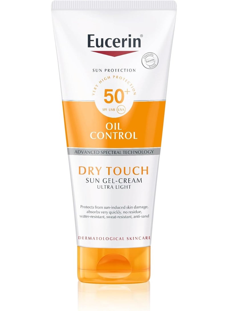 يوسيرين كريم جل واقي من الشمس للجسم دراي تاتش SPF 50+ – 200 مل - Image 1
