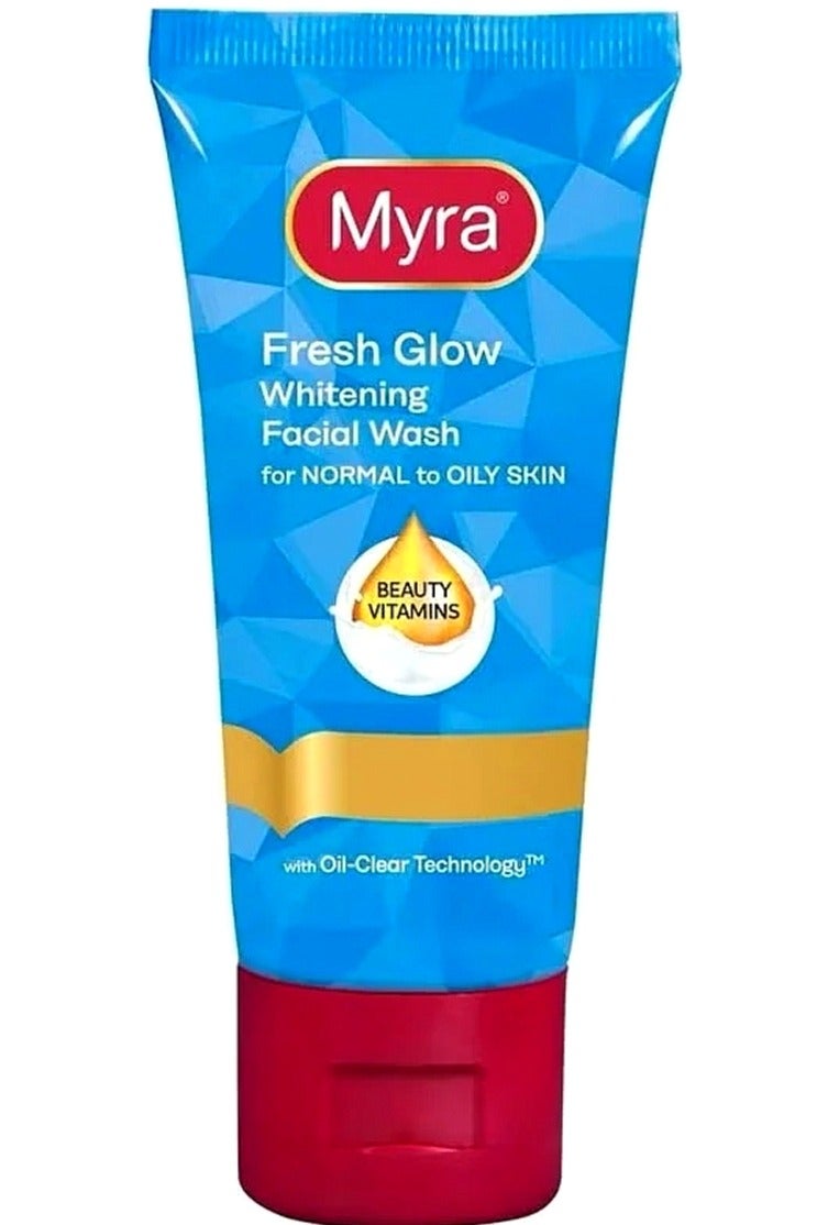 Myra Fresh Glow Whitening Facial Wash 50ml