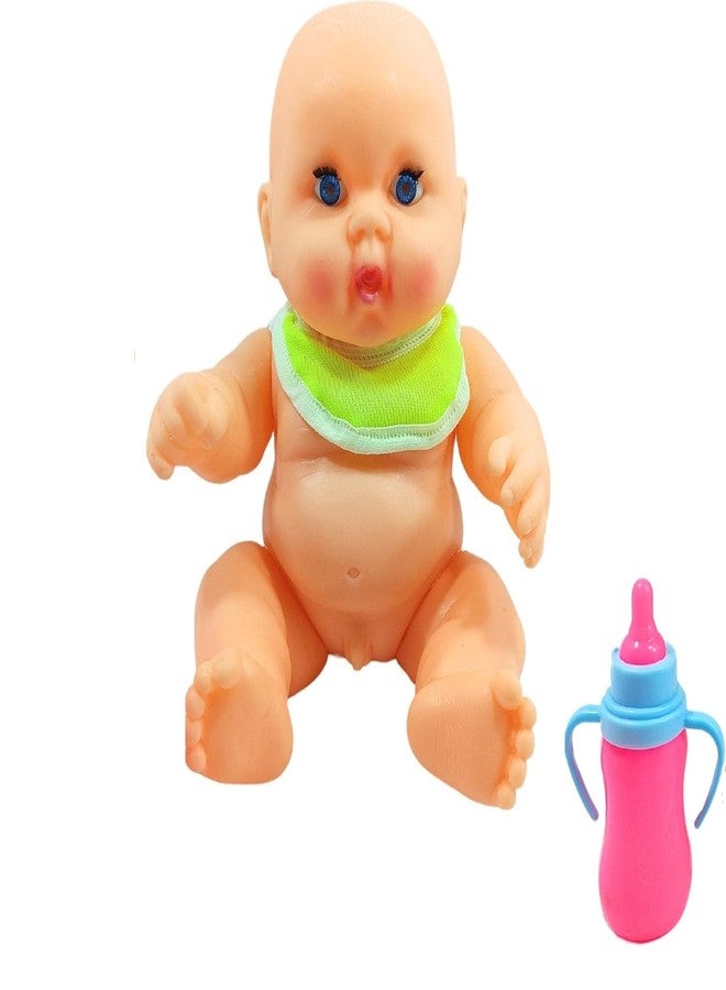 Ladli Sanju Baba Soft Body Doll Toy for Kids Nude Baby Arms & Legs moveable_Q (Multicolor) - Image 1