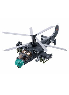 Sluban Sluban - Model Bricks Combat Helicopter KA-52S 1/35 913 Pieces - M38-B1138  - Image 2