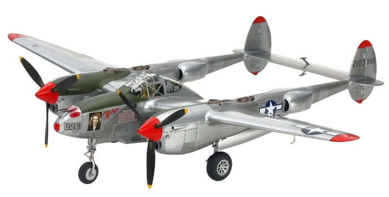 Tamiya طائرة تاميا النموذجية 148 P38 J لايتنينغ - Image 3