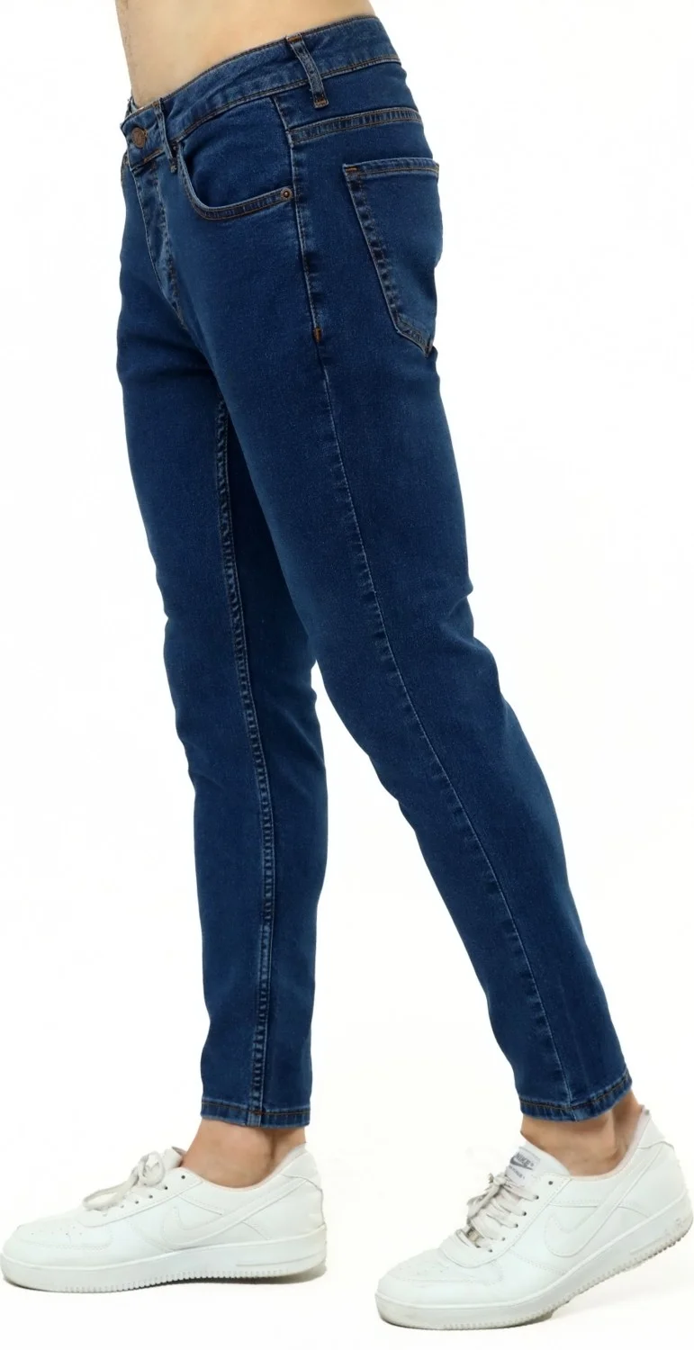 سيدي دينيم Men's Skinny Fit Italian Cut Slim Leg Jeans C344
