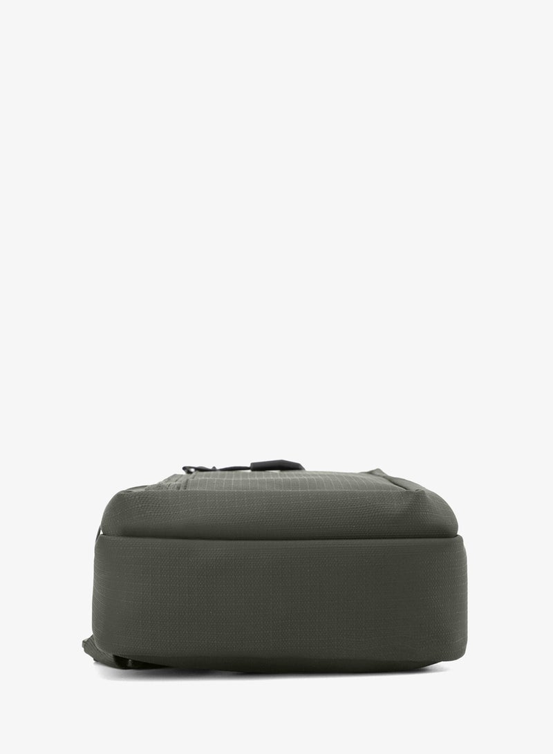 Hike Unisex Cross Body Chest Bag Synthetic Water-Resistant Scratch Resistant Small Shoulder Sling Bag for Business Travel Outdoor Shopping, HK9004-GREEN - Image 5