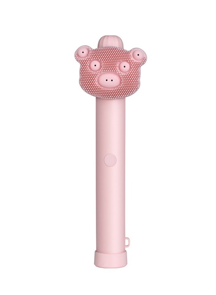 Intelligent skin rub back bath automatic massage brush, waterproof universal bath exfoliator - Image 1