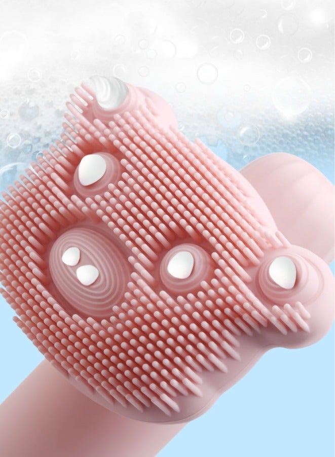 Intelligent skin rub back bath automatic massage brush, waterproof universal bath exfoliator - Image 2