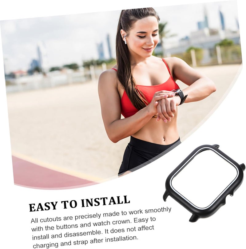 3pc Protective Case Cover for Watch Accessories Watch Frame Cover Scratch Protector - Image 3