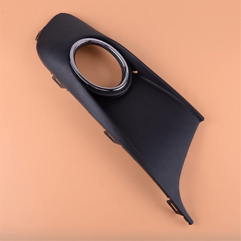 QASULER Black Front Bumper Right Fog Light Grill for VW - Image 2