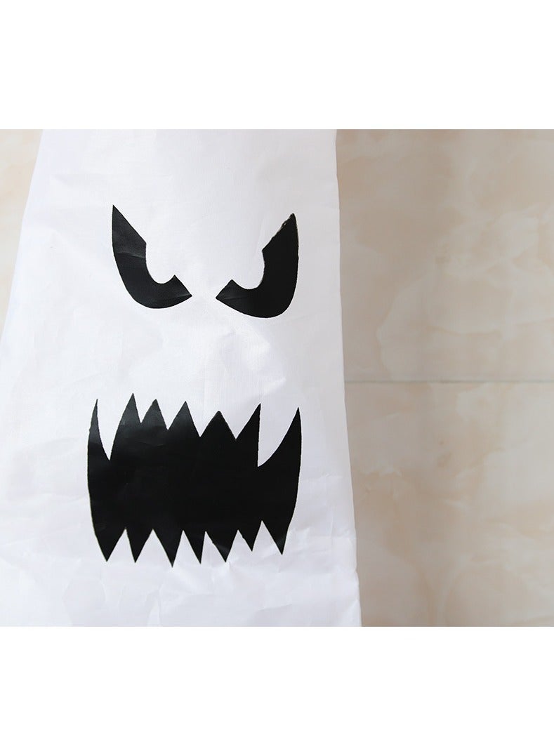 2 Pieces of LED Light-Emitting Ghost Pendants Venue Decoration Props Halloween - Image 3