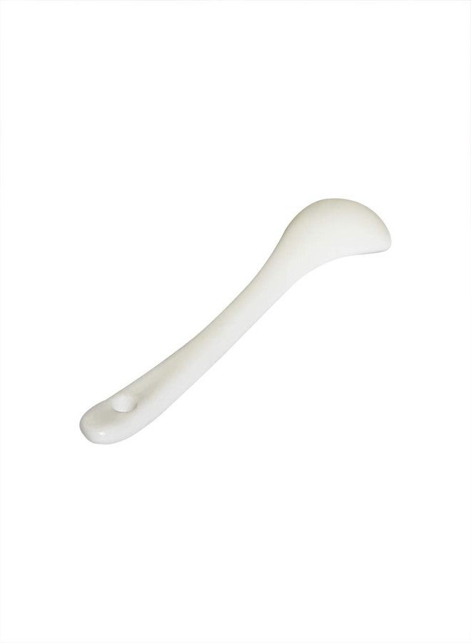 Yuauy 5 pcs Porcelain Egg Spoons Ceramic Spoons 5 inch Coffee Dessert Yogurt Tea milky tea - Image 4