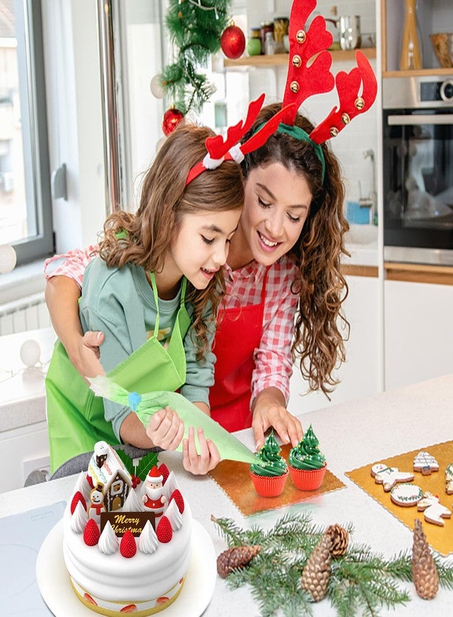 firstake Piping Bags 16 Inch - 100pcs Disposable Piping Bags, Large Pastry Bags, Thickened Frosting Bags, Cake Decorating Bags, Large Piping Bags, Icing Bags for Cake Decorating - Image 2