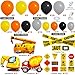 SNLN 151Pcs Construction Party Decorations Birthday Supplies Construction Balloon Arch Caution Tape Caution Sticker Truck Foil Balloon Boy Kid Build Theme Birthday Party Decoration - Image 4