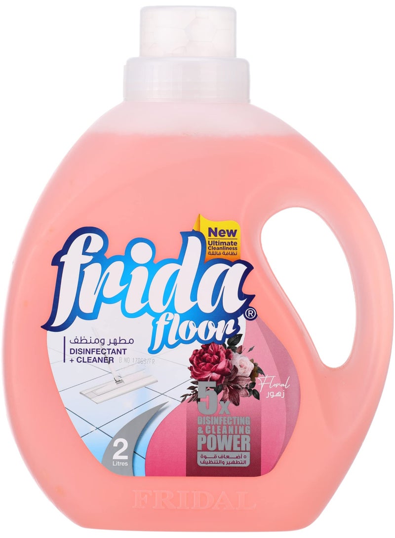 Frida Floor Cleaner & Disinfectant Floral 2 L