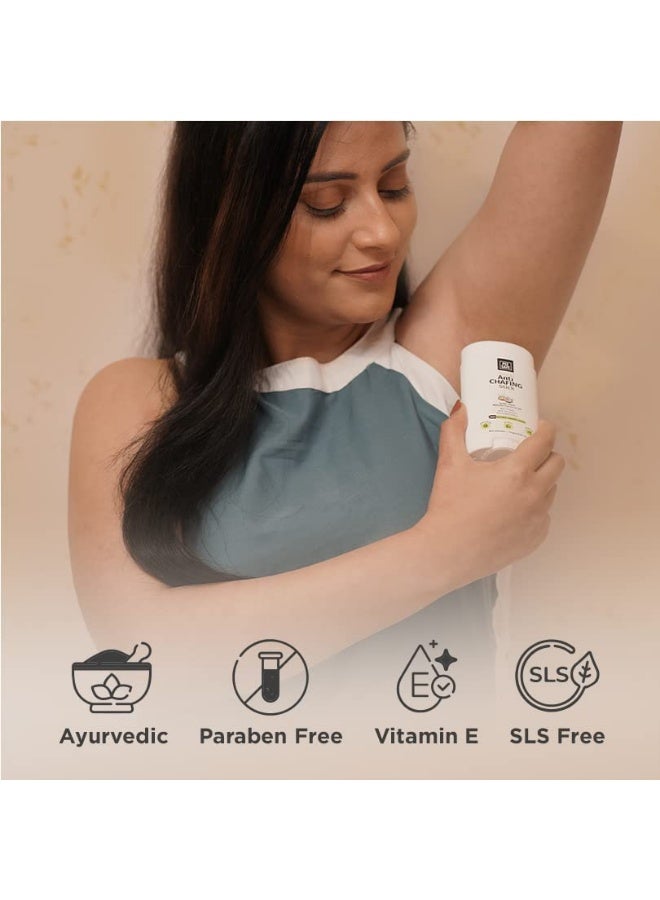 PEESAFE Pee Safe Anti Chafing Stick For Men & Women | 75gm | For Underarm, Inner Thighs and Other Effected Area by Blisters, Rashes & Odour | Anti Rash Cream | 100% Natural Coconut Oil | Paraben & Silicone Free | Maintain Skin’S Ph | Goodness Of Aloe Vera & Vitamin E - Image 3