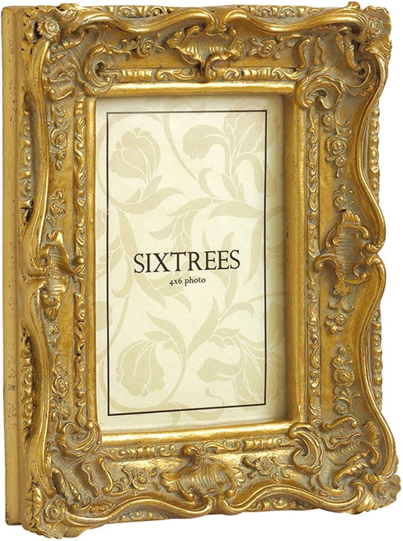 Shabby Chic Style Very Ornate Antique Gold Photo Frame for 10x8 250x2000mm Pictures  Chelsea by Sixtrees