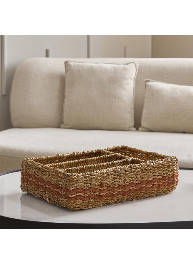 هوم بوكس سلة مطبخ مستطيلة من ناتشورولوم - 40×27×10 سم - Image 2