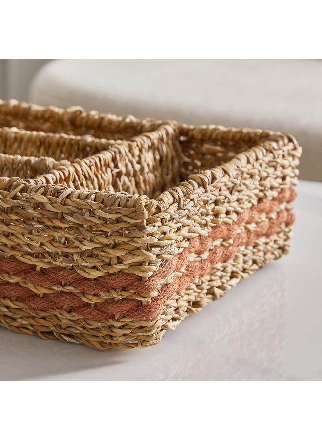 هوم بوكس سلة مطبخ مستطيلة من ناتشورولوم - 40×27×10 سم - Image 3