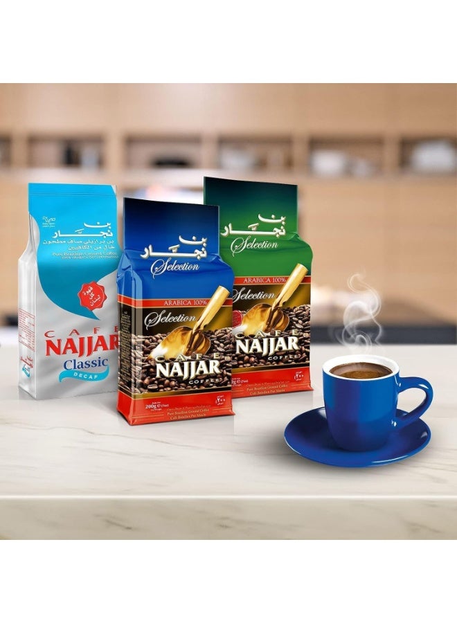 نجَّار Najjar Brazilian Coffee with Cardamom 450g × 10 Pack - Image 3