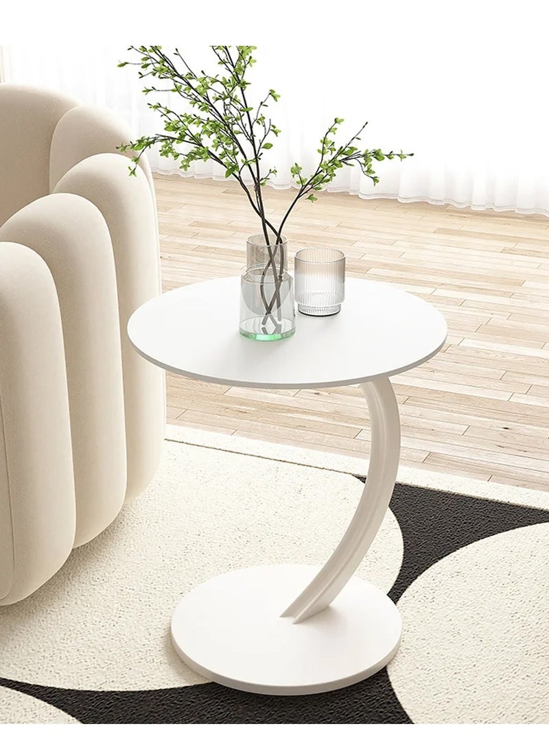 DubaiGallery Light luxury movable mini small table round coffee table for small apartments  - Image 2