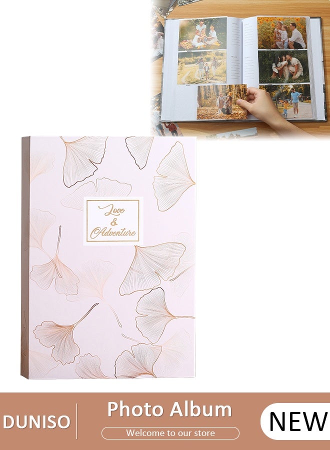 DUNISO ألبوم صور بـ 300 جيب للصور بحجم 6 بوصات ألبوم صور مضاد للغبار ألبوم صور محمول للأولاد والبنات للسفر والزفاف والعائلة والعطلات والذكرى السنوية - Image 1