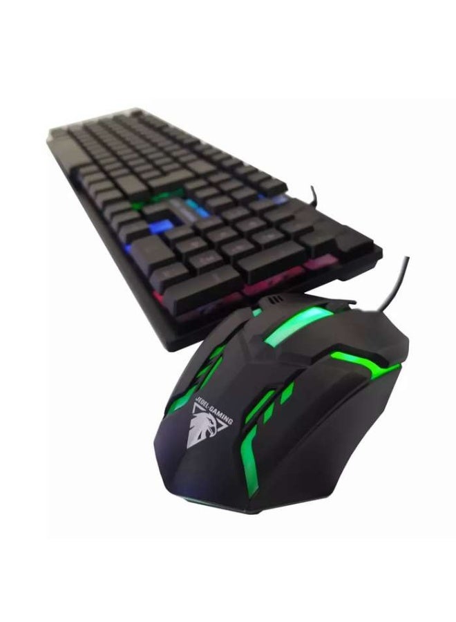 JEDEL GK112 Gaming Keyboard + MOUSE COMBO With LED RGB BACKLIGHT USB - Image 4
