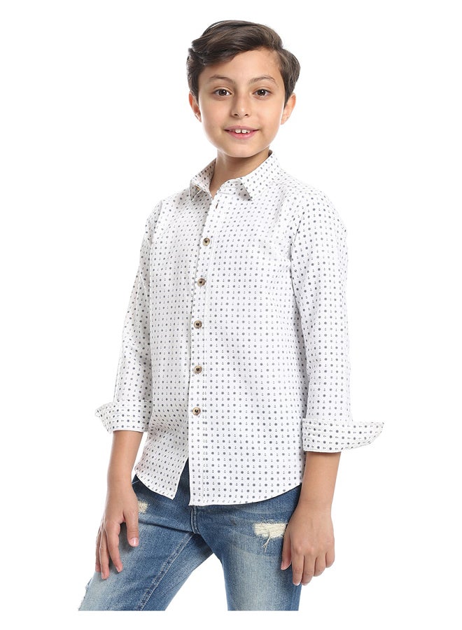 Andora Ankor & Helm Allover Boys Shirt  - Image 4