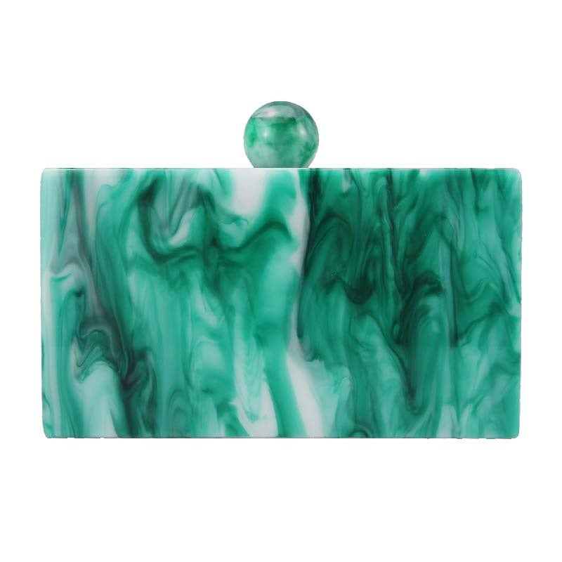 Women'S New Marble Acrylic Bag Fashion Clutch Bag Dinner Wedding Bag Shoulder Crossbody Bag - Image 2