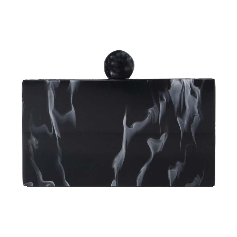 Women'S New Marble Acrylic Bag Fashion Clutch Bag Dinner Wedding Bag Shoulder Crossbody Bag - Image 5