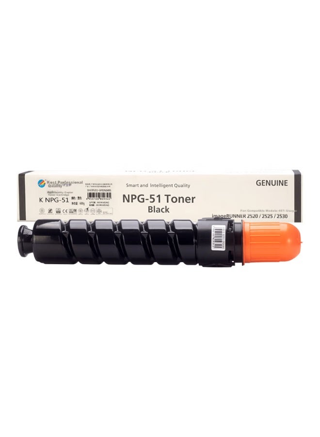 KST Kost K Npg-51 Black Toner Cartridge 16000 Pages Professional Edition - Image 1