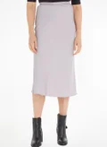 CALVIN KLEIN Recycled Bias Cut Midi Skirt