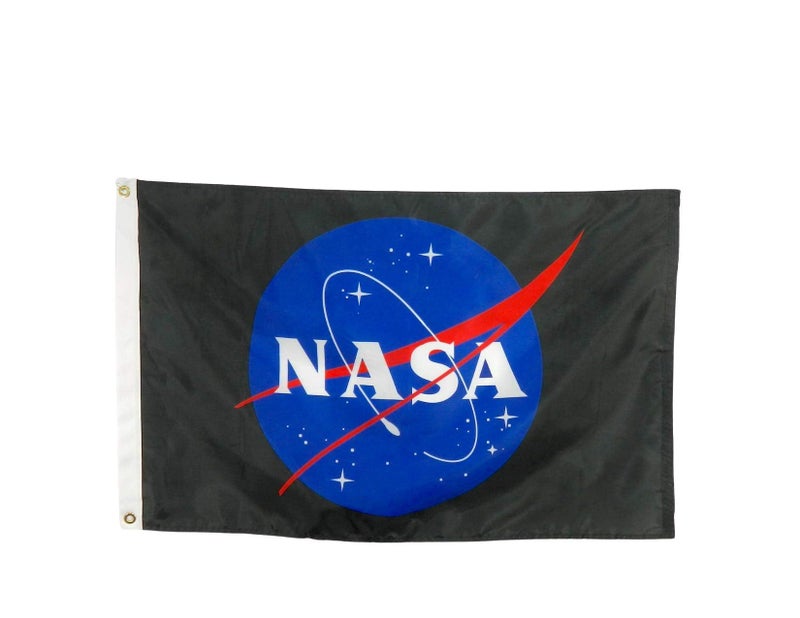 Gettysburg Flag Works NASA Logo Flag Durable All Weather Nylon Made in USA 3x5 - Image 2
