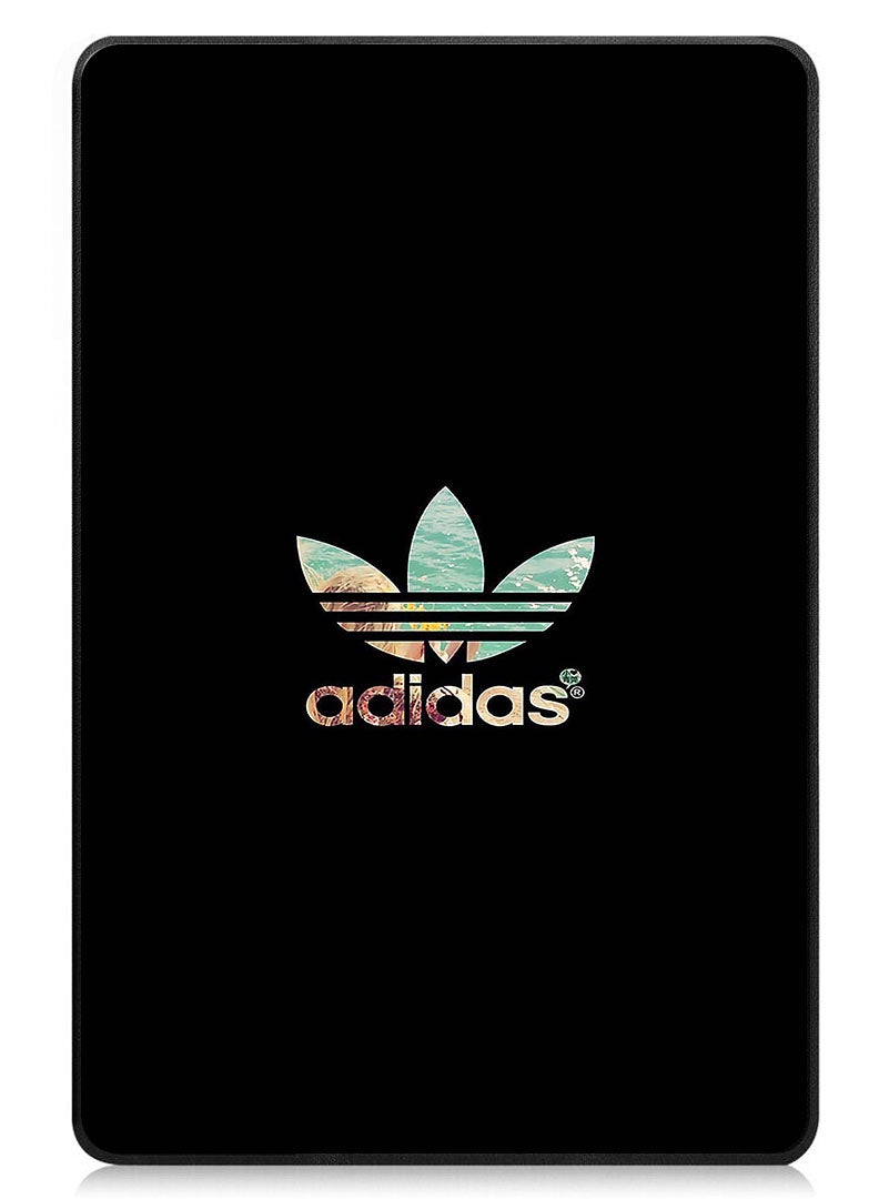 Theodor Protective Flip Case For Samsung Galaxy Tab S9 FE Plus With Trifold Stand Auto Wake Sleep Shockproof Cover Flower - Image 1
