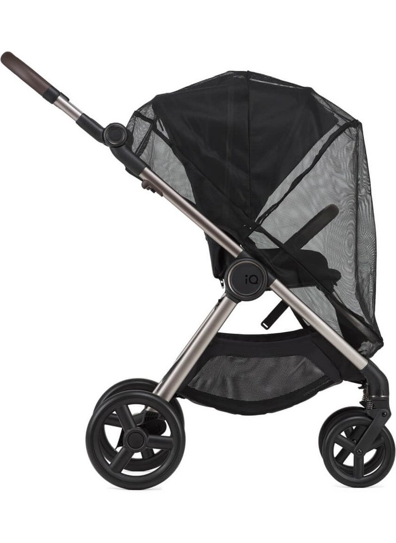 Sema Baby Luxury Baby Stroller Mosquito Net-Black  - Image 2