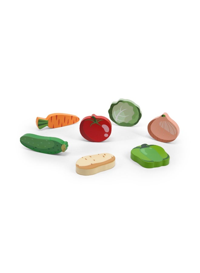 Viga Chunky Puzzle - Vegetables - Image 3