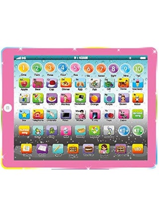 Kids Tablet Learning Pad Toddler Tablet with ABC Word Song Music Number Electronic Interactive Toy for Educational Preschool Boys & Girls 3 4 5 Years Old - pzsku/ZC03E6638F572C7289125Z/45/_/1724934501/518fe3ad-4c5c-4b69-9507-a060cbd2bf64
