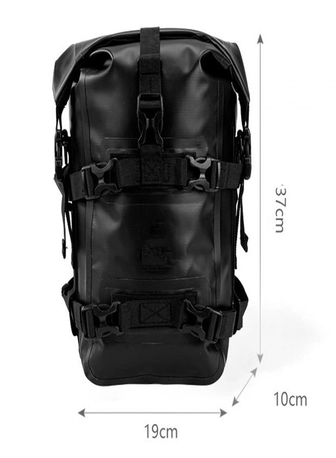 GLOWICK Motorcycle Crash Bar Waterproof Bag Waterproof 8L Bike Frame Bag Cycle Tail Bag Motorcycle Bike Riding Pannier Bag Side Bag with Shoulder Strap (1Pcs) - Image 2