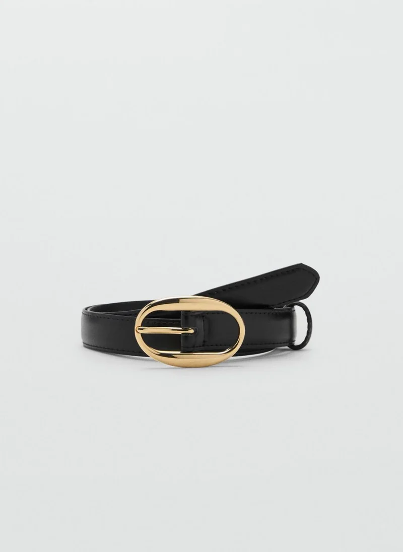 مانجو Oval Buckle Belt