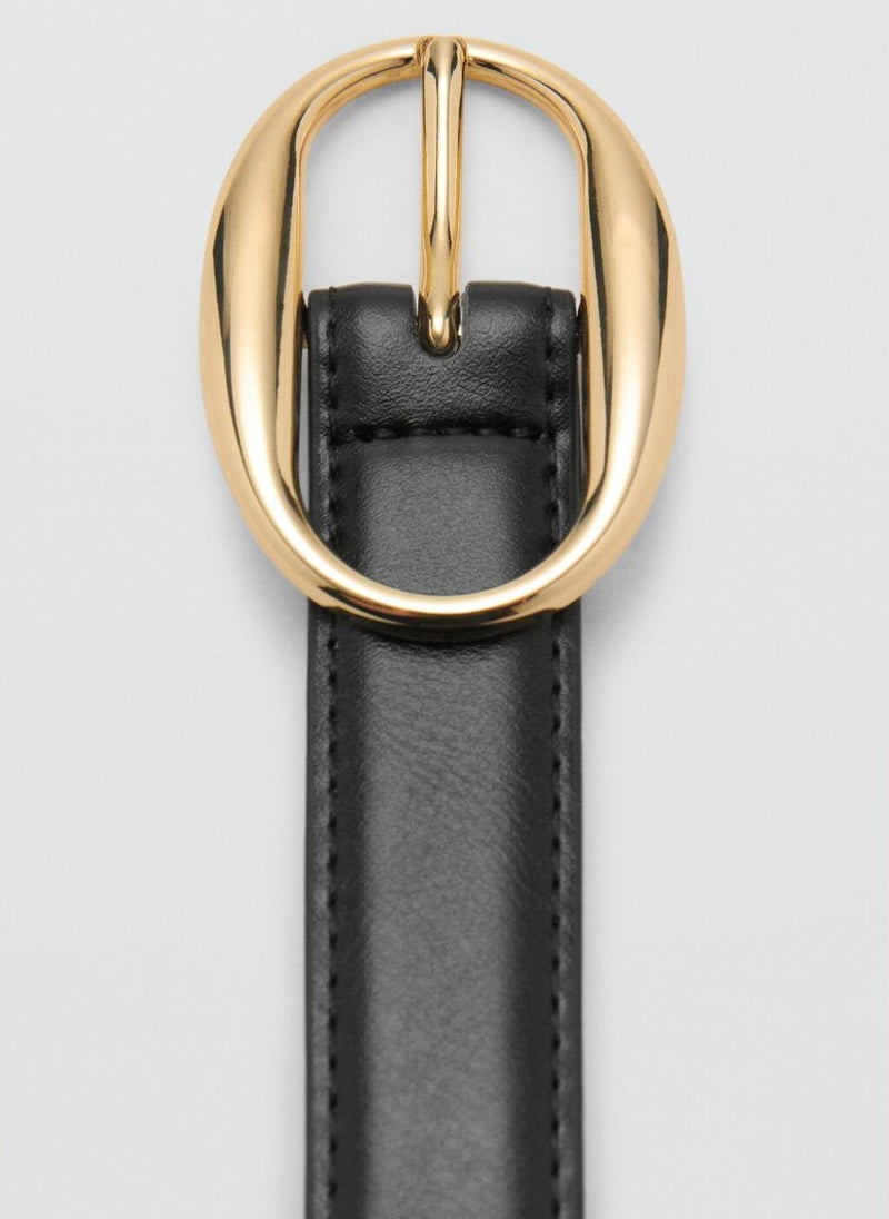 MANGO Oval Buckle Belt  - Image 4