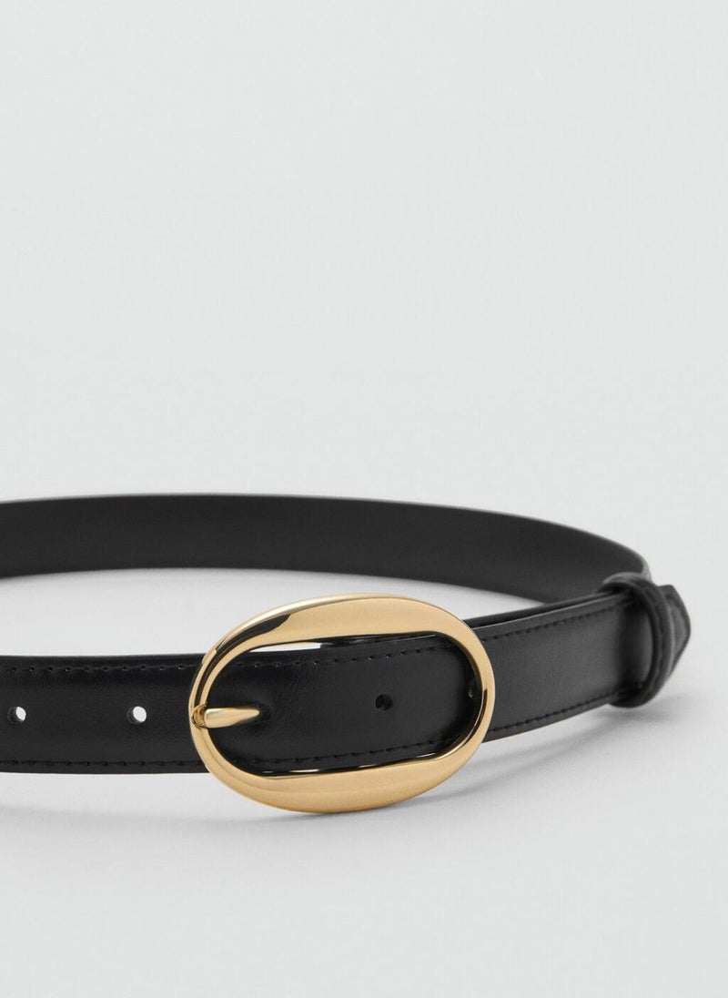 MANGO Oval Buckle Belt  - Image 3