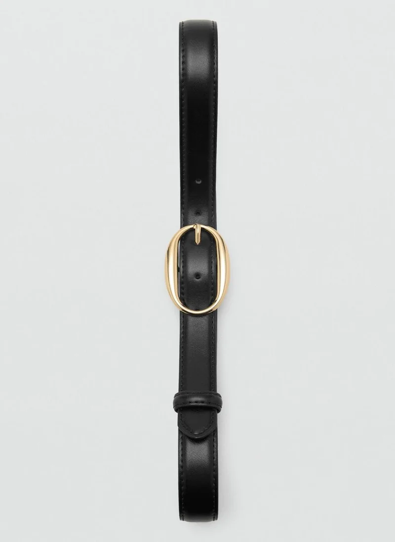 مانجو Oval Buckle Belt