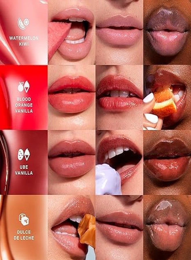 Tower 28 LipSoftie Hydrating Tinted Lip Treatment Balm, Moisturizing Lip Mask for Chapped Lips - Dulce De Leche Flavor, Sheer Baby Pink Gloss - Image 4